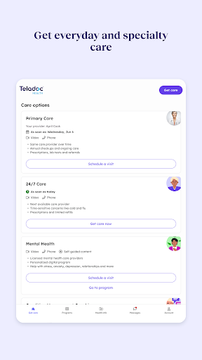 Teladoc Health screenshot