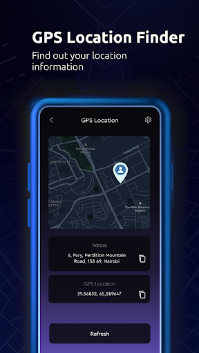 Maps All in One, Speedometer screenshot