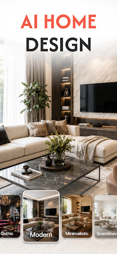 SnapHome: AI Interior Design screenshot