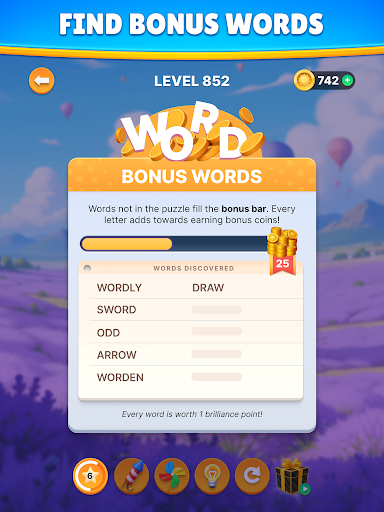 Wordscapes Search: Word Games screenshot