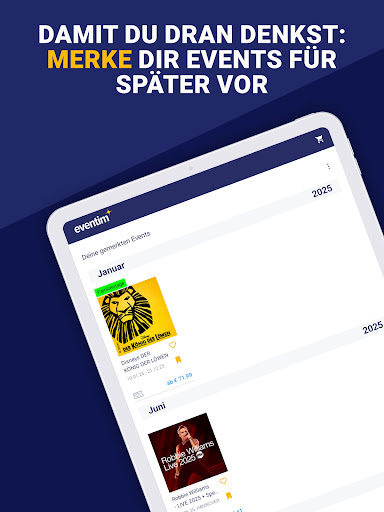 EVENTIM DE: Tickets for Events screenshot