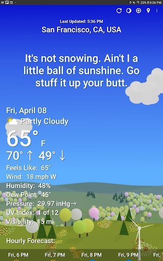 What The Forecast screenshot
