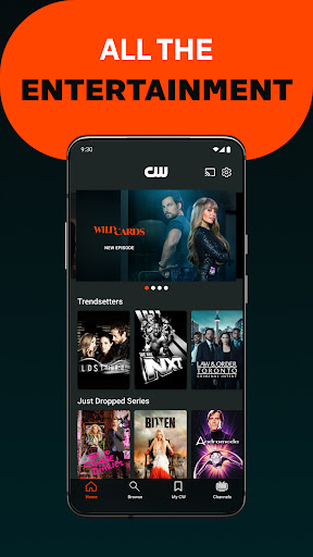The CW screenshot
