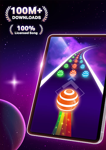 Dancing Road Color Balls Match screenshot