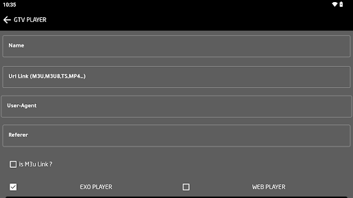 GTV PLAYER screenshot
