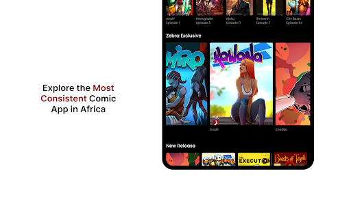Zebra Comics: Webtoons & Manga screenshot