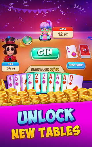Gin Rummy Stars - Card Game screenshot