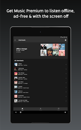YouTube Music screenshot