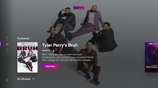 BET+ screenshot