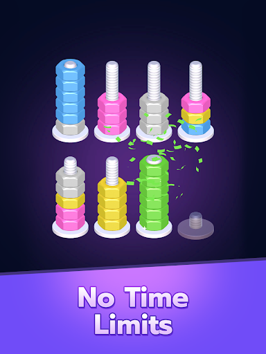 Nuts And Bolts Sort screenshot