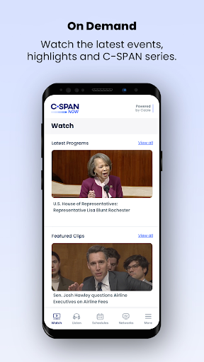 C-SPAN Now screenshot