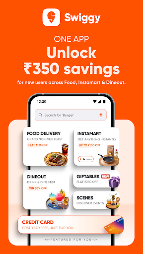 Swiggy: Food Instamart Dineout screenshot