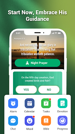 Pray Alarm, Calendar & Bible screenshot