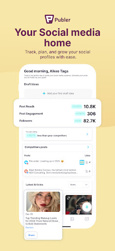 Publer: Social Media Tools screenshot