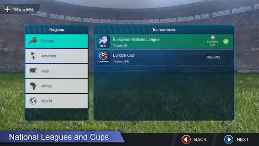 Pro League Soccer screenshot