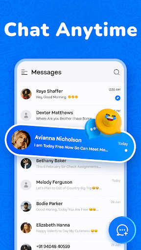 Messages screenshot