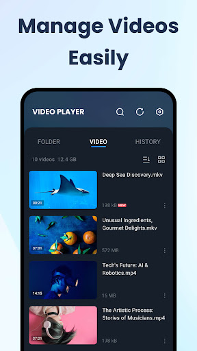 HD Video Player All Format screenshot