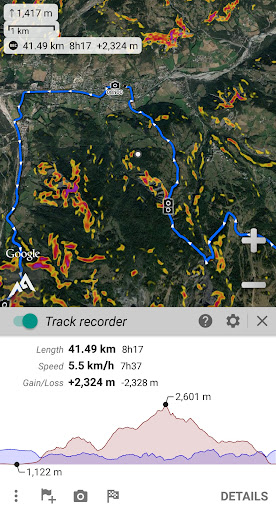 AlpineQuest Off-Road Explorer screenshot