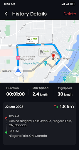 Speedometer - Odometer App screenshot