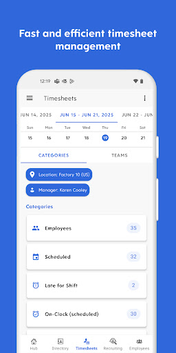 Dayforce screenshot