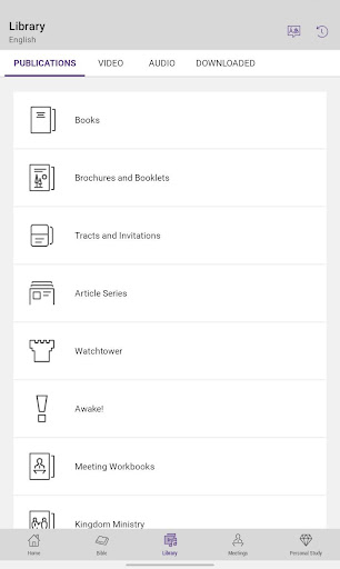 JW Library screenshot