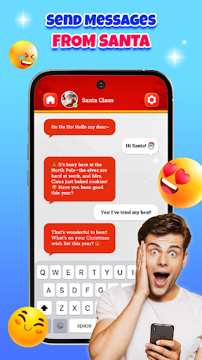 Merry prank dial: Call & text screenshot