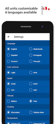 Metar-Taf - Visual decoder screenshot