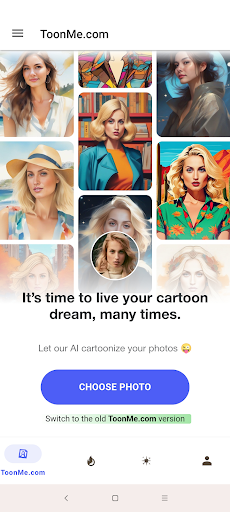 ToonMe photo cartoon maker screenshot