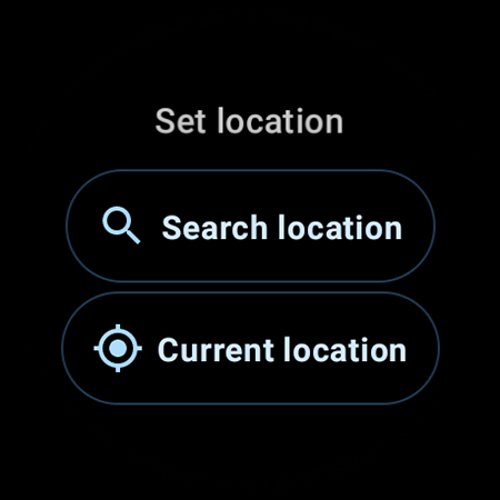 Weather Complications: Wear OS screenshot