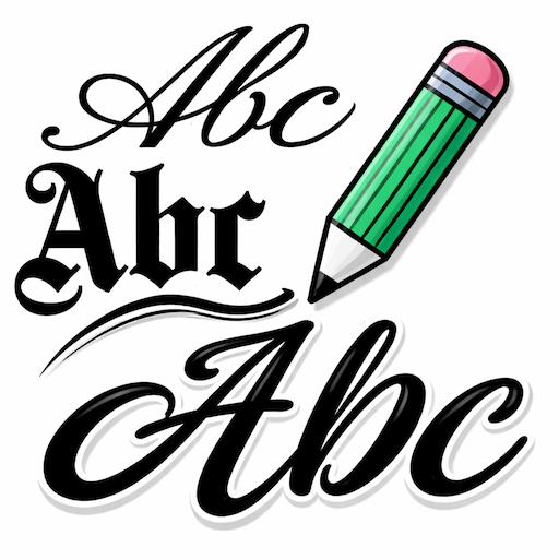 xCanvas: Font lettering design