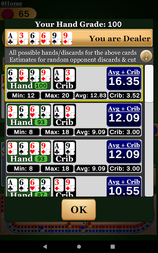 Cribbage Pro Online! screenshot