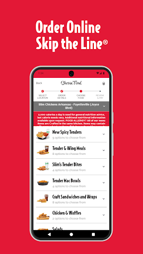 Slim Chickens screenshot