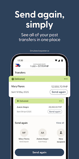 Remitly: Transfer money abroad screenshot