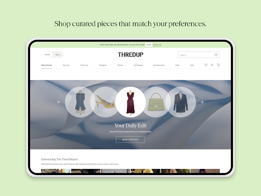 ThredUP: Online Thrift Store screenshot