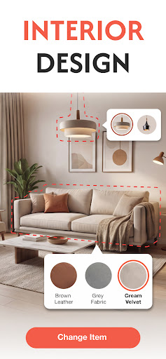 SnapHome: AI Interior Design screenshot