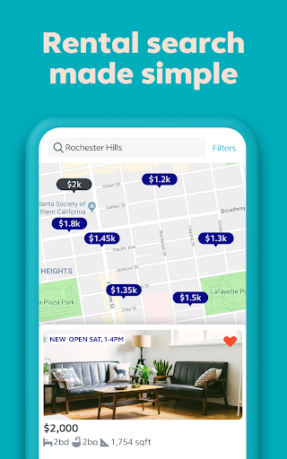 Trulia Rent Apartments & Homes screenshot