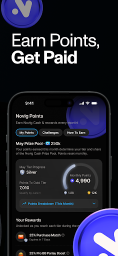 Novig: Trade & Predict Sports screenshot