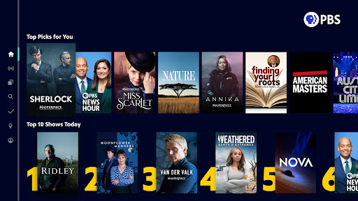 PBS: TV Shows & Documentaries screenshot