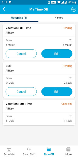 Blue Yonder Workforce screenshot
