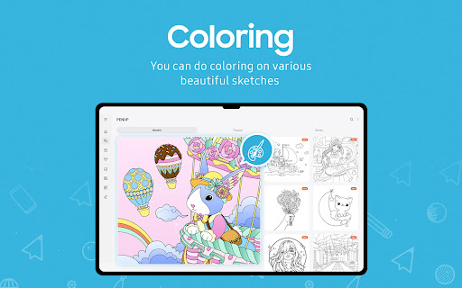 PENUP – Drawing-sharing SNS screenshot