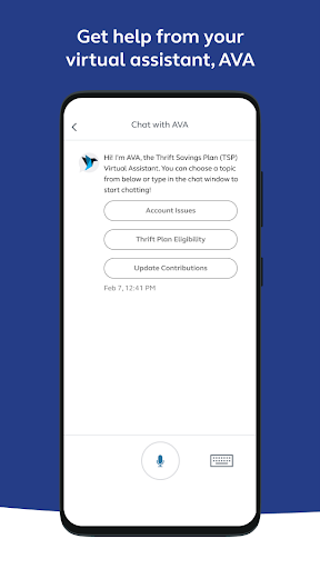 Thrift Savings Plan screenshot