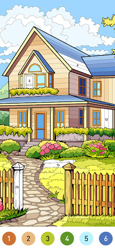 Country Farm Coloring Book screenshot