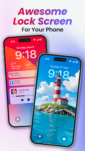 Lock Screen OS screenshot