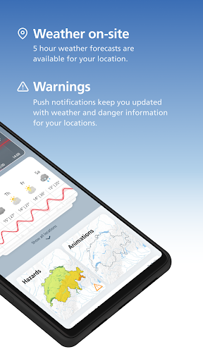 MeteoSwiss screenshot
