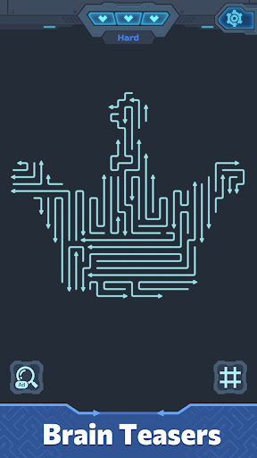 Neon Lines: Tap & Clear screenshot