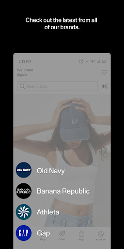 Gap screenshot