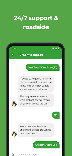 Zipcar screenshot