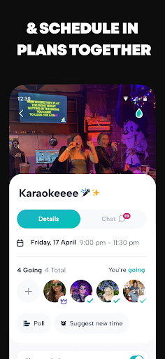 Howbout: shared calendar screenshot