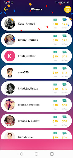 Play and Win-Win Cash Prizes! screenshot