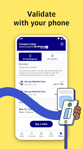 Bonjour RATP screenshot